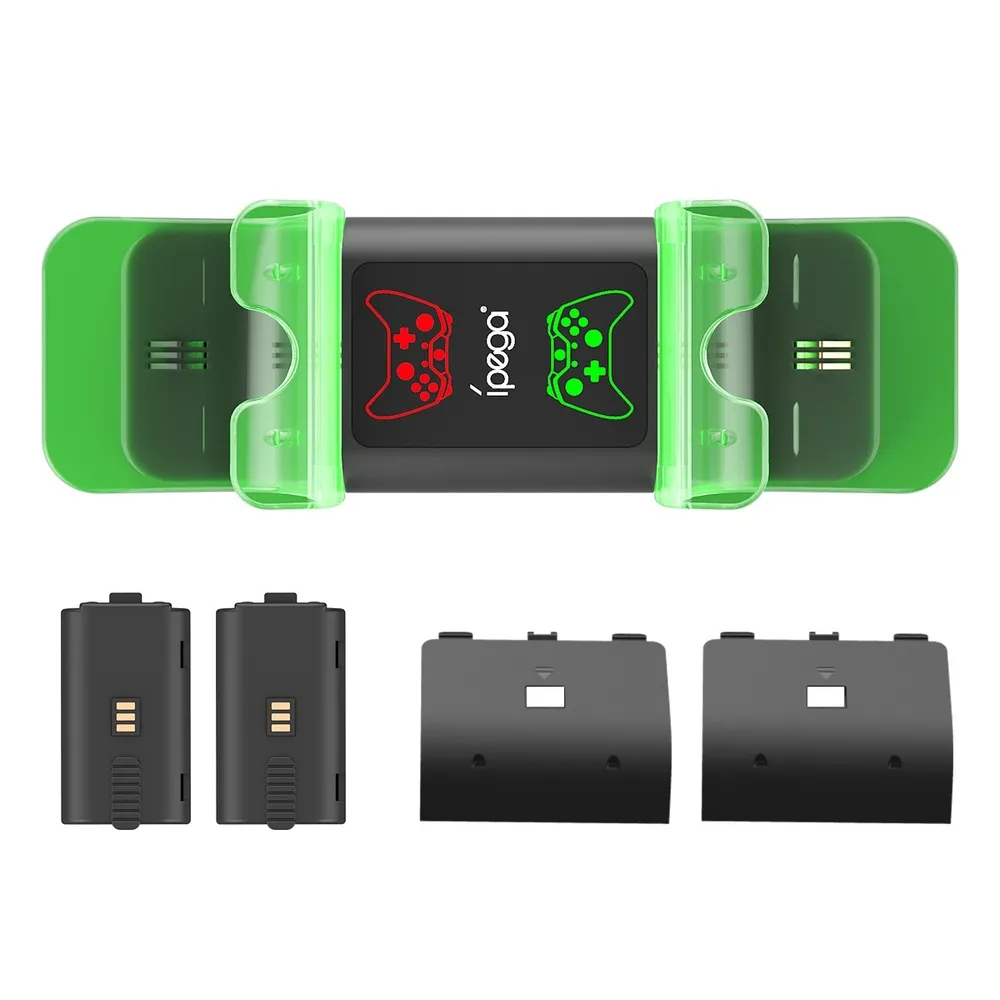 Зарядная станция IPEGA для двух геймпадов Xbox Series X / S, 2 аккумулятора, вариант, фото 6