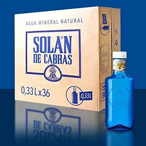 Solan de Cabras (Солан де Кабрас) природная питьевая вода, негазированная, 0.33л ПЭТ х 36 шт., 330 мл, 36 шт, фото 3
