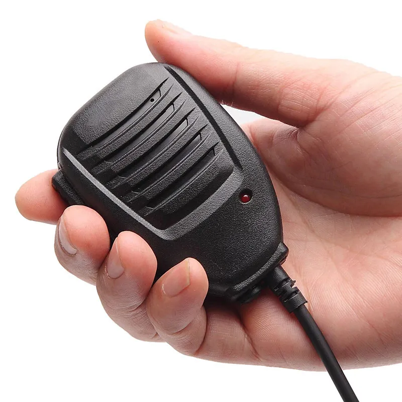 Тангента для рации Baofeng, TYT, QUANSHENG, Retevis Kenwood, Abbree, Zastone и других, разъём Kenwood 2 PIN, выносной динамик-микрофон для раций, вариант, фото 3