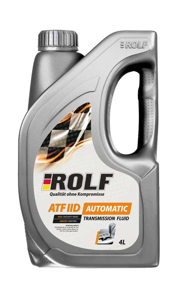 Масло ROLF ATF IID 4л пластик, 4 л