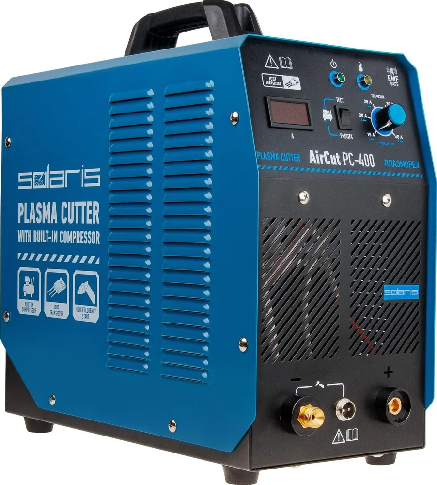 Плазморез инверторный с компрессором SOLARIS AirCut PC-400, вариант, фото 6