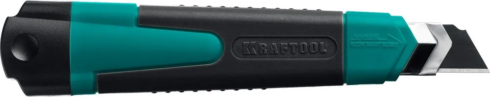 Нож канцелярский строительный с автостопом Industrie KRAFTOOL 18 мм, вариант, фото 5