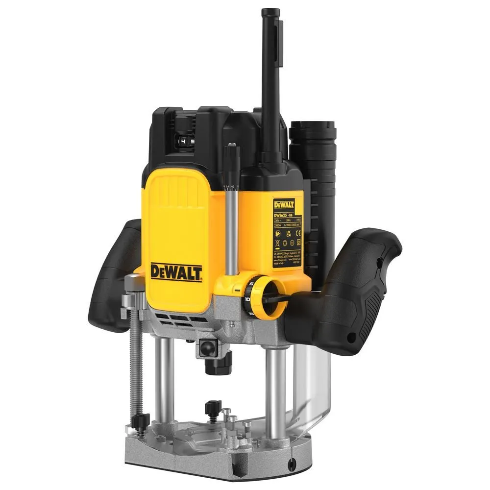 Фрезер DEWALT, двуручный, 2300 Вт, DWE625, 2300 Вт, фото 5