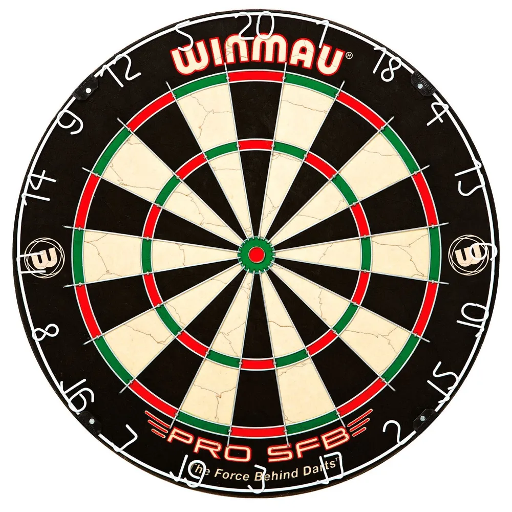 Комплект для игры в Дартс Winmau S300. Сизалевая мишень., вариант, фото 3