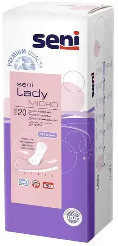 Seni Lady Micro, урологические прокладки, 20 шт.