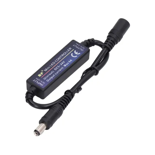 Радиочастотный миниатюрный одноканальный контроллер LED диммер драйвер 14-кнопочный монохромный конт