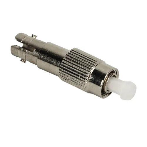 Волоконно-оптический адаптер-переходник FC UPC male - ST UPC female, гибридный конвертер соединителя