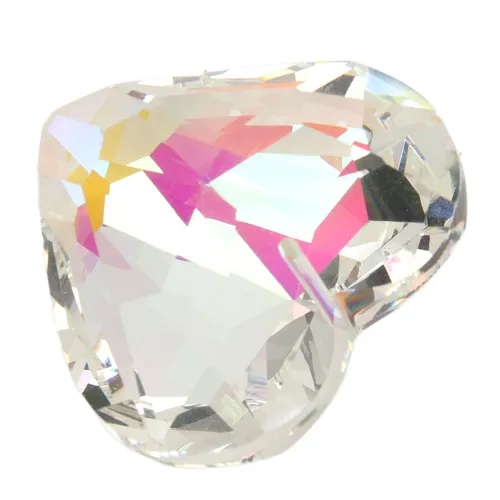 Сердце-призма, украшение, полированная поверхность, подвесной декор для Рождества, фотографический а