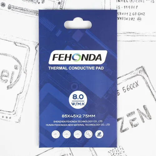 Термопрокладка Fehonda 85 x 45 x 2.75мм 8W