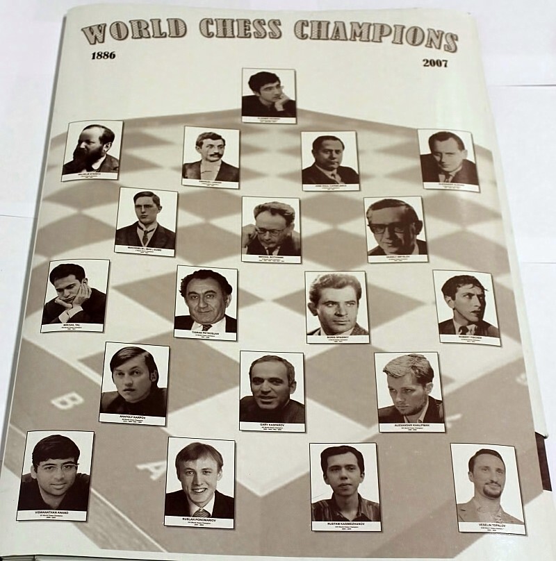 Чемпионы мира по шахматам. 1886-2007. Огромные настенные портреты ...