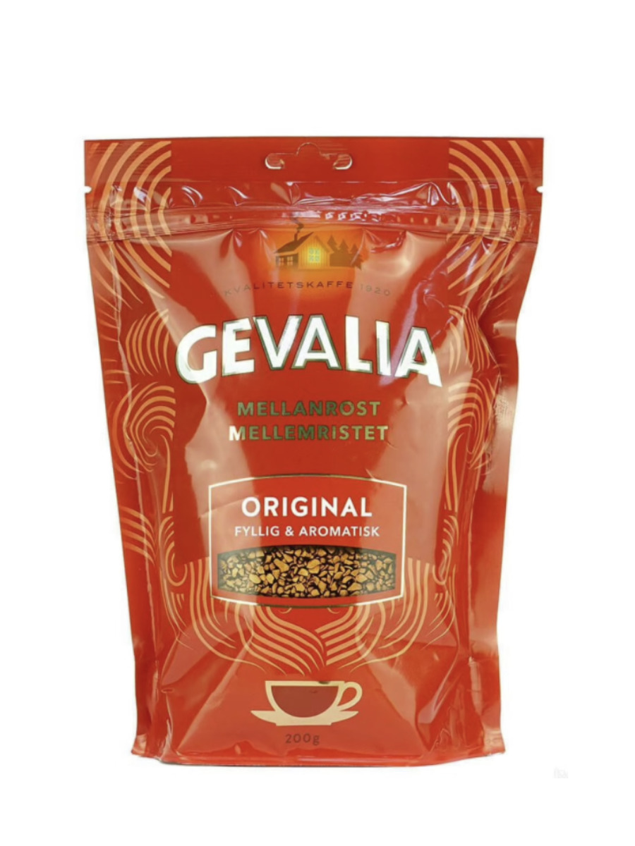 РастворимыйкофеГевалияGevaliaOriginal,200грамм