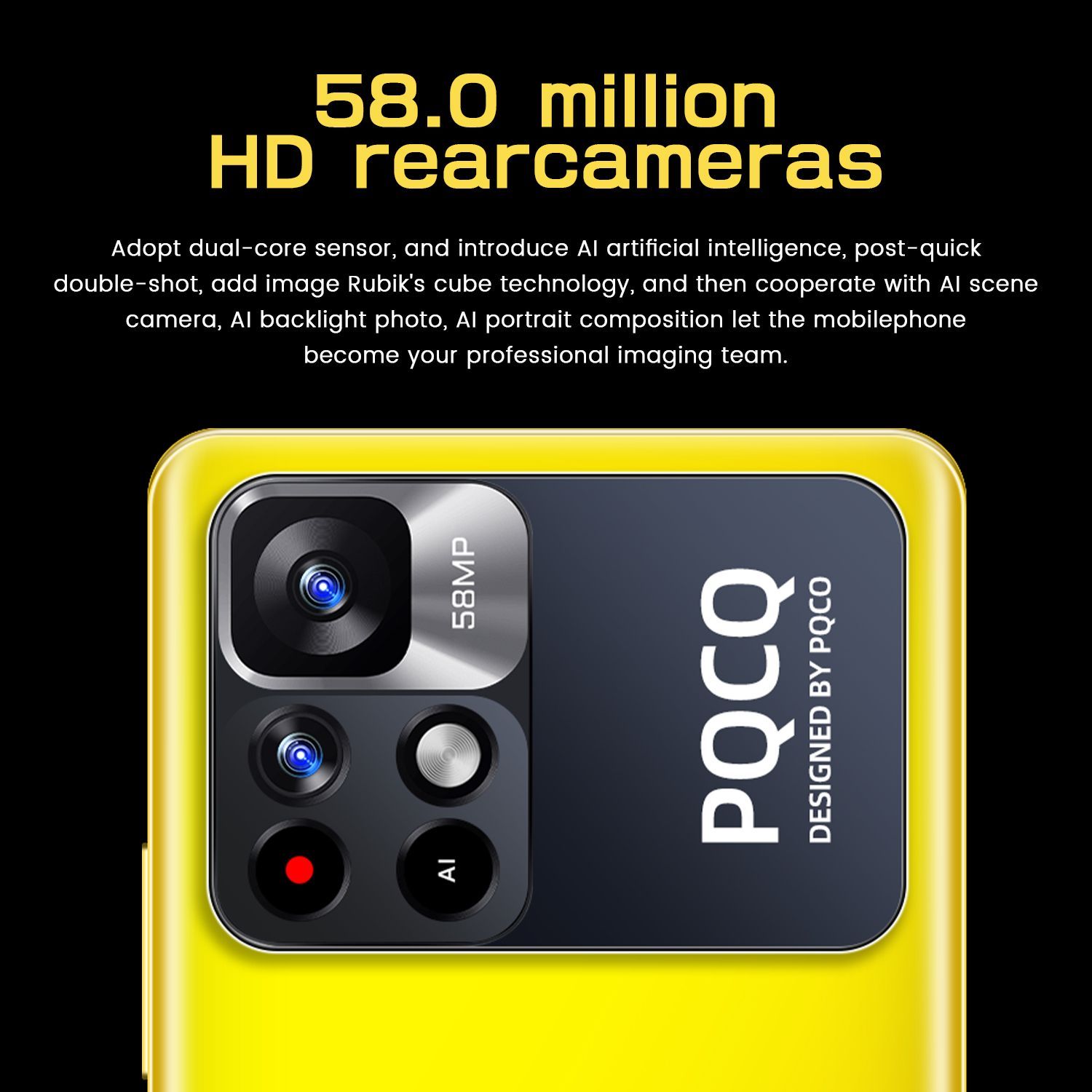 Смартфон M4 Pro — низкобюджетный мобильный телефон с большим экраном в ...