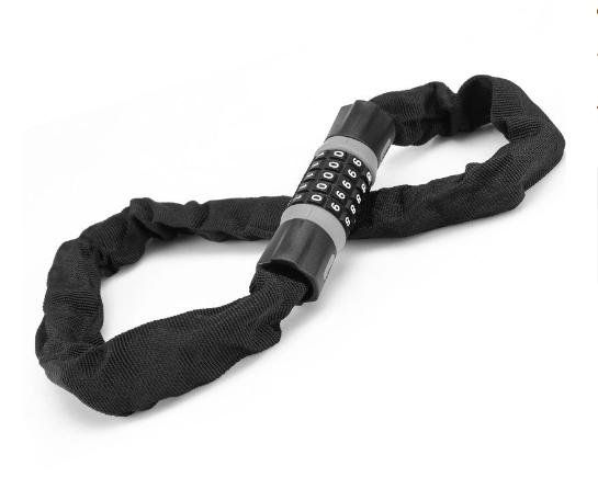 Замок кодовый R-LOCK CHAIN, 5 разрядов, 1200мм, чёрно-серый Замок кодовый R-LOCK CHAIN, 5 разрядов, 1200мм, чёрно-серый