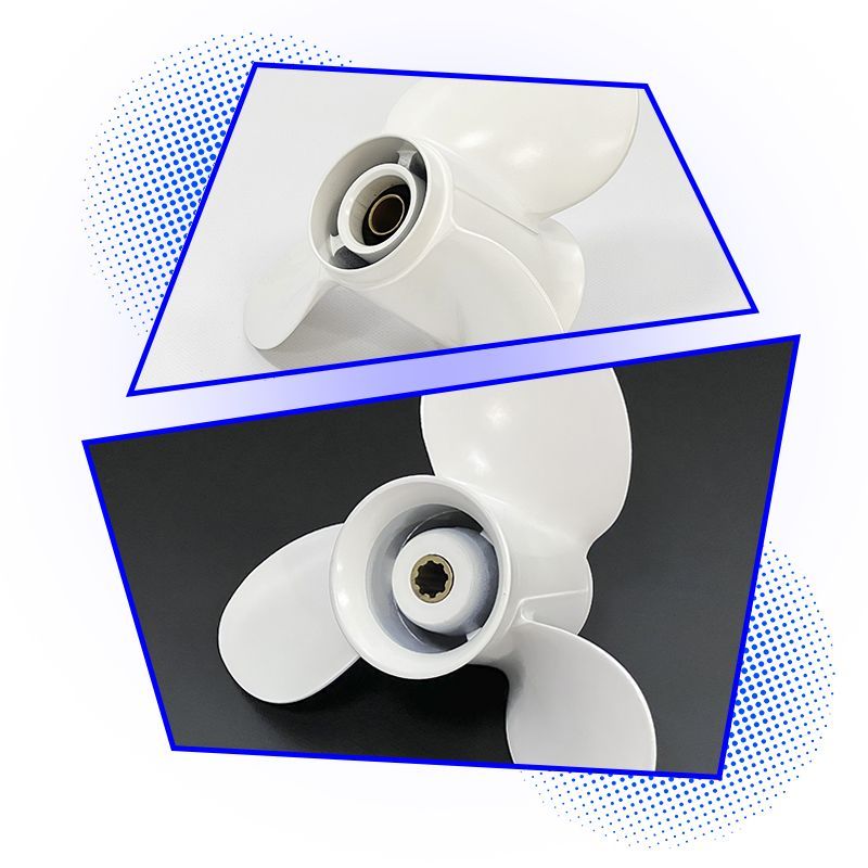 Винт для лодки Power Rotation Гребной винт на Ямаху 9,9 - 15 л.с ...