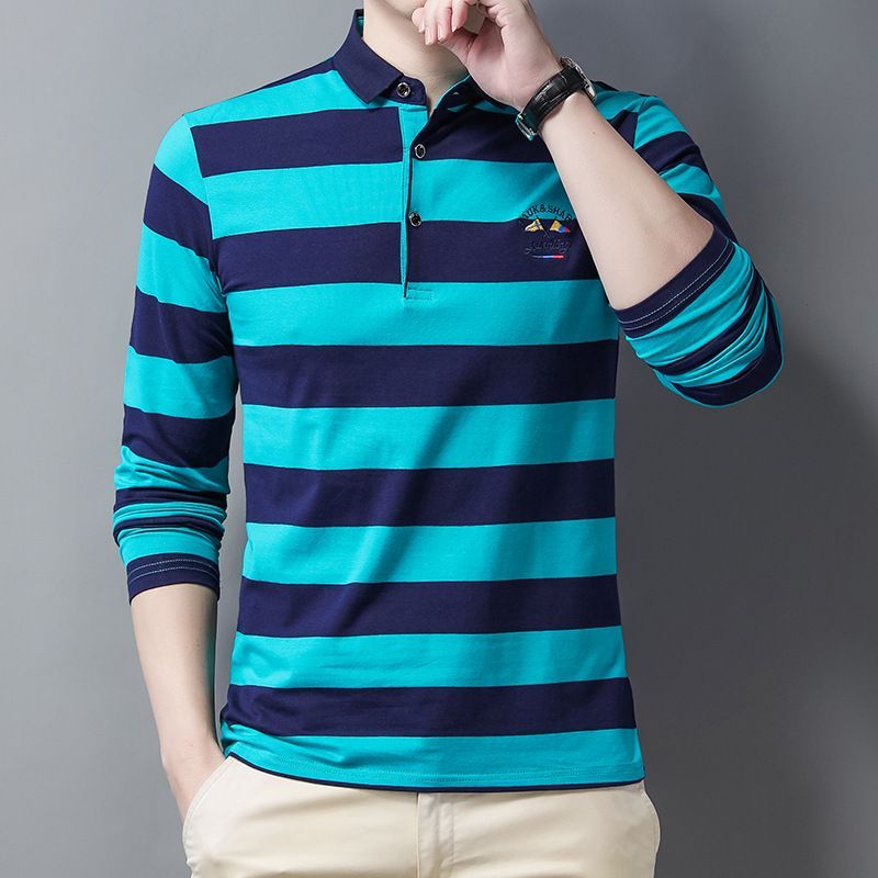 Поло STANwear, размер 50, 48, цвет бирюзовый, синий, 95% хлопок ,5% ...