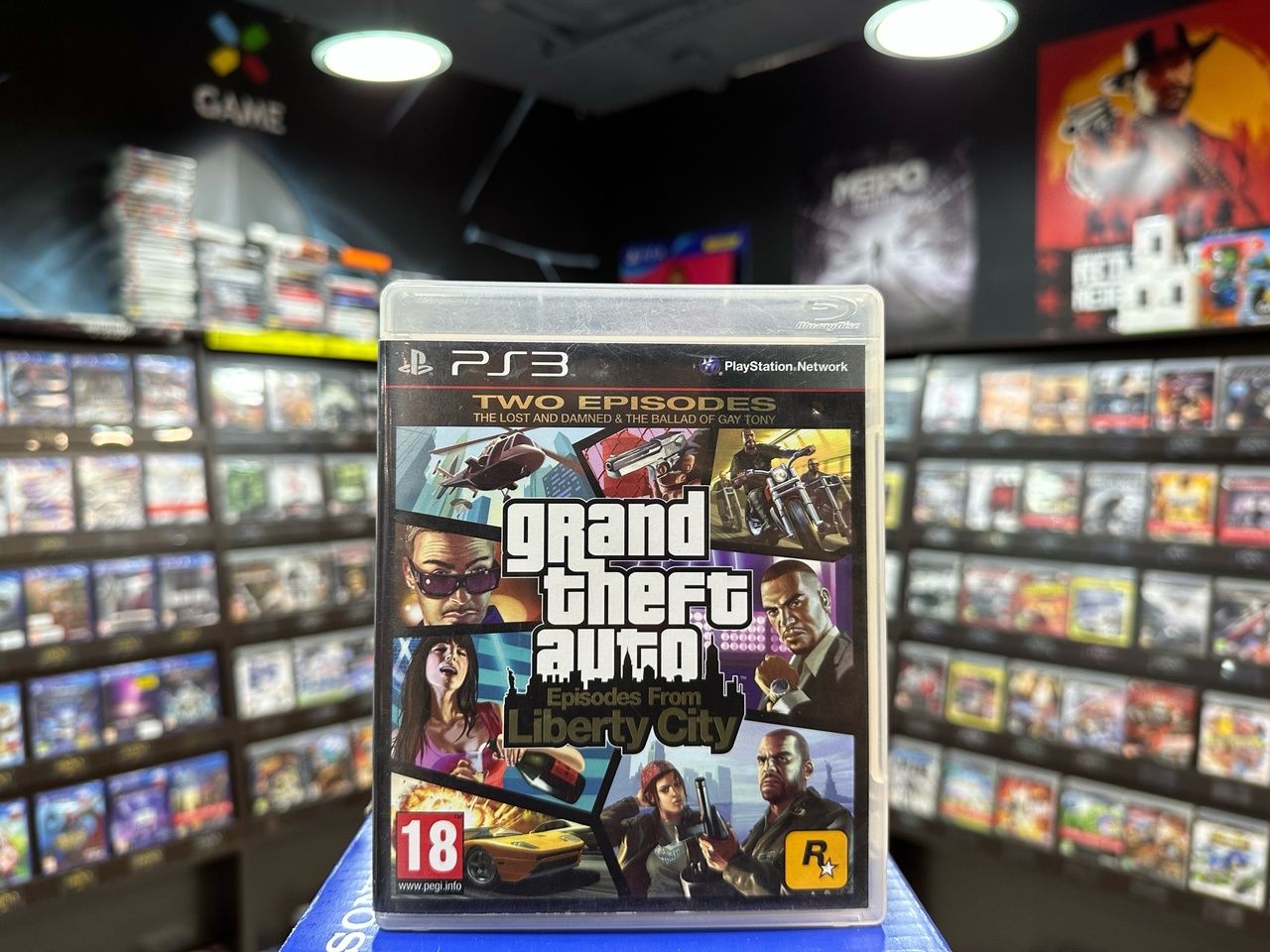 Игра Игра GTA IV Episodes from Liberty City PS3 (ТУ) (PlayStation 3 купить  по низкой цене с доставкой в интернет-магазине OZON (1067840436)