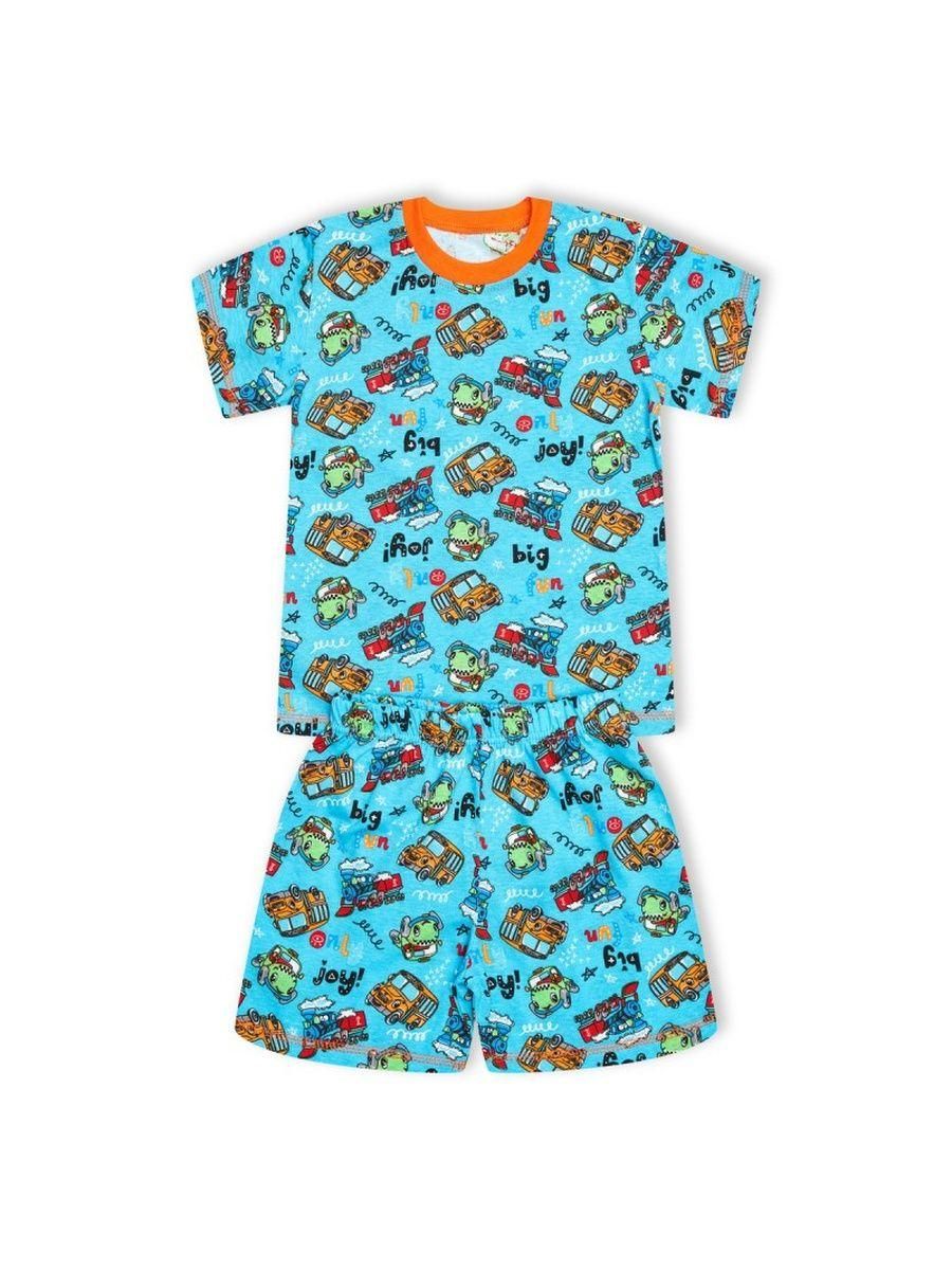 Костюм (футболка и шорты) для мальчикаПолотно: Кулирка 100% хлопок Производ...