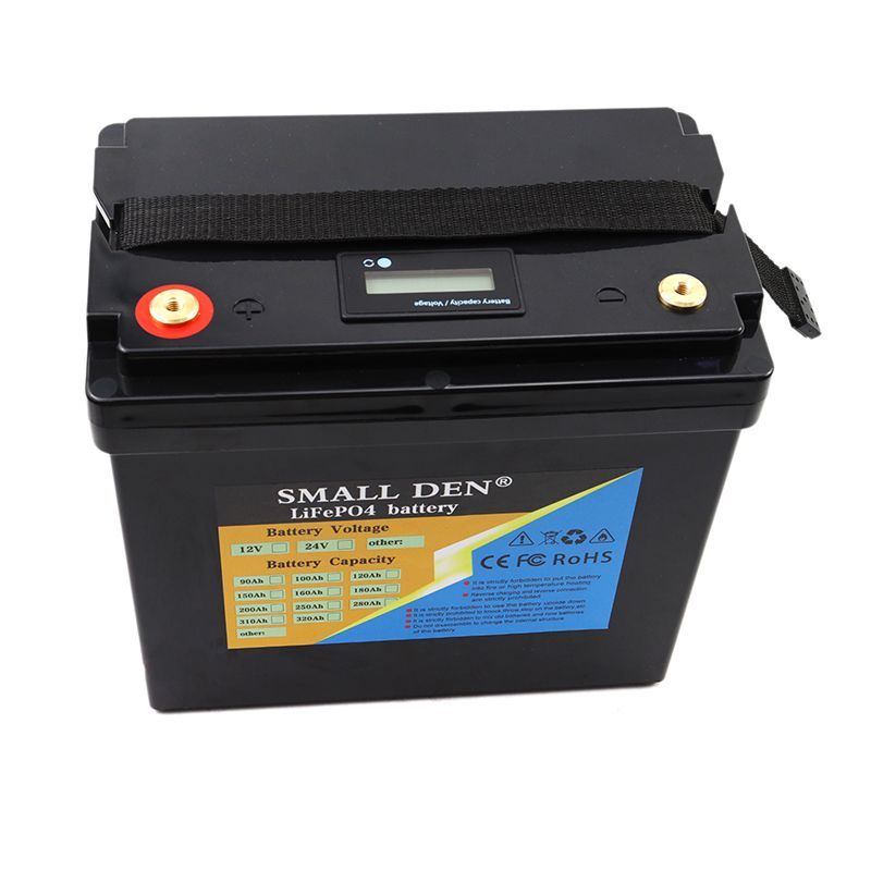 24V 50Ah LiFePO4 Аккумулятор 1200 Вт Электрический светодиодный дисплей ...