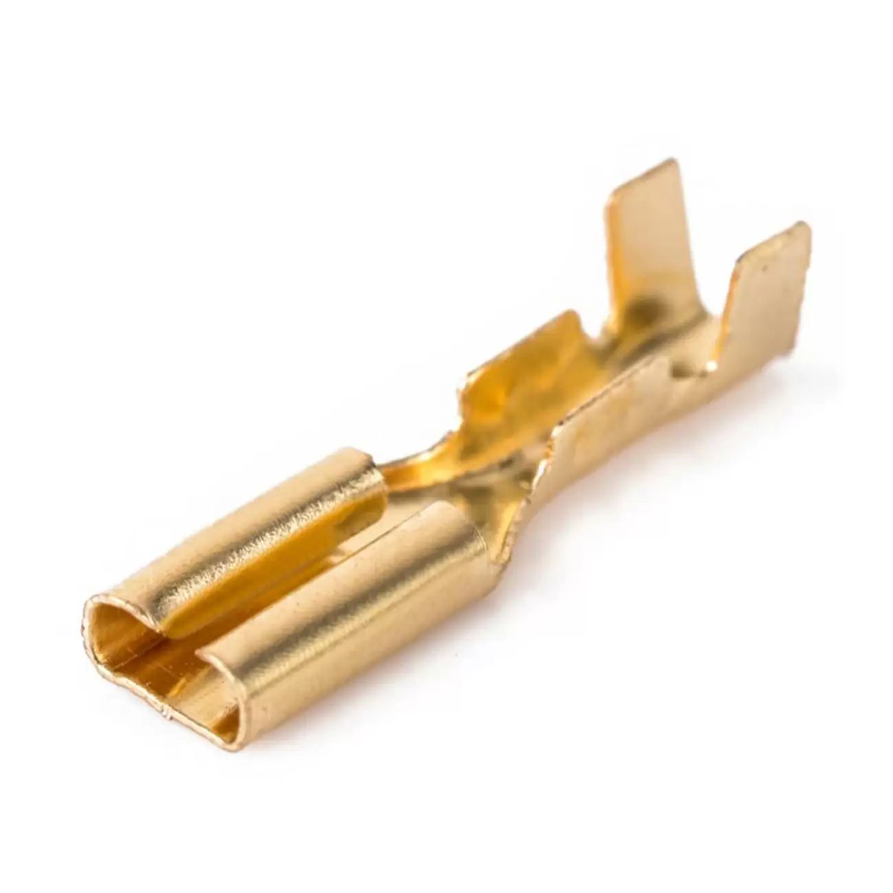 Клемма плоская РП-М 1.5-(2.8) под двойной обжим разъем, неизолированный ...