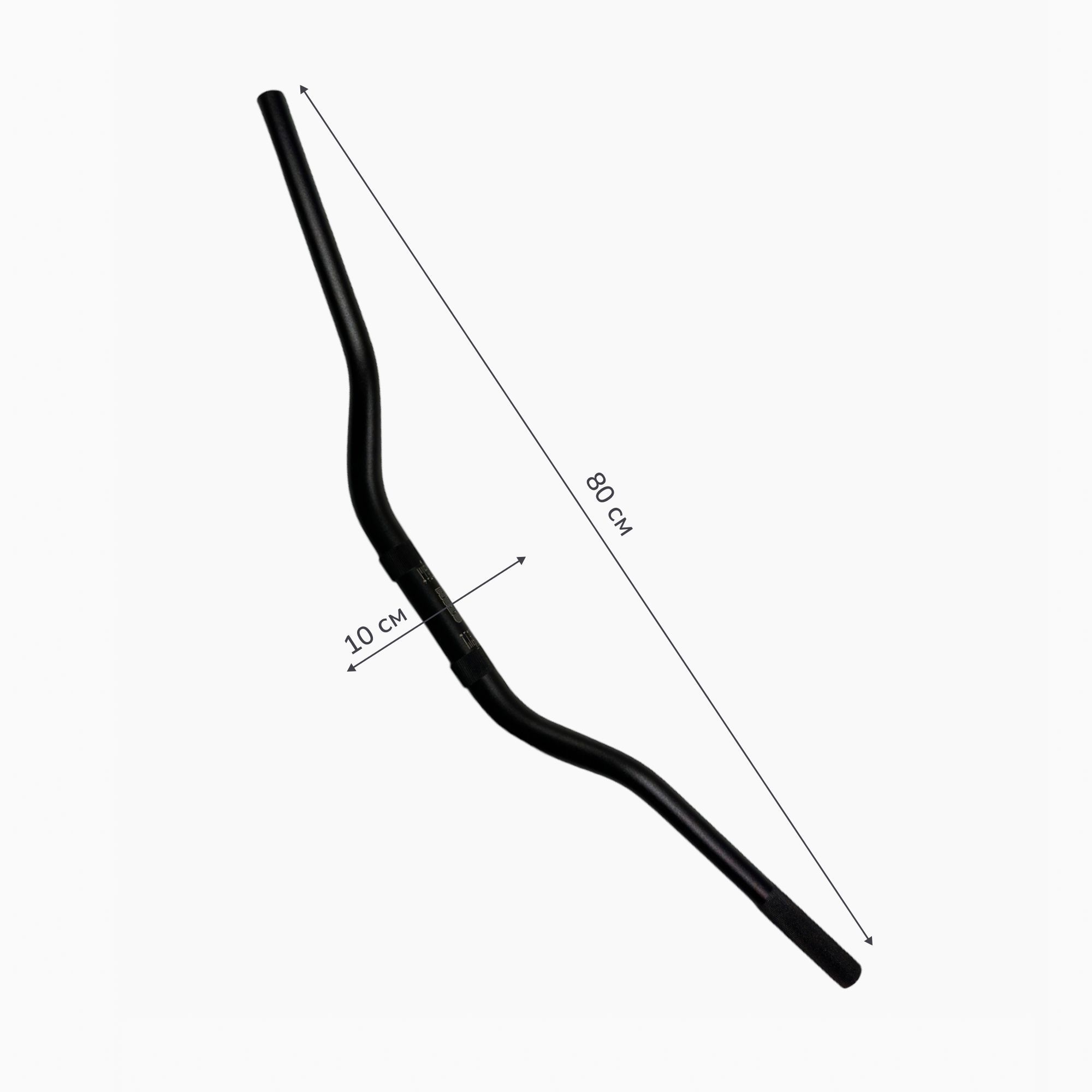 Руль на мотоцикл алюминиевый, черный ОТОМ (1-1/8, 28 мм) - купить по ...