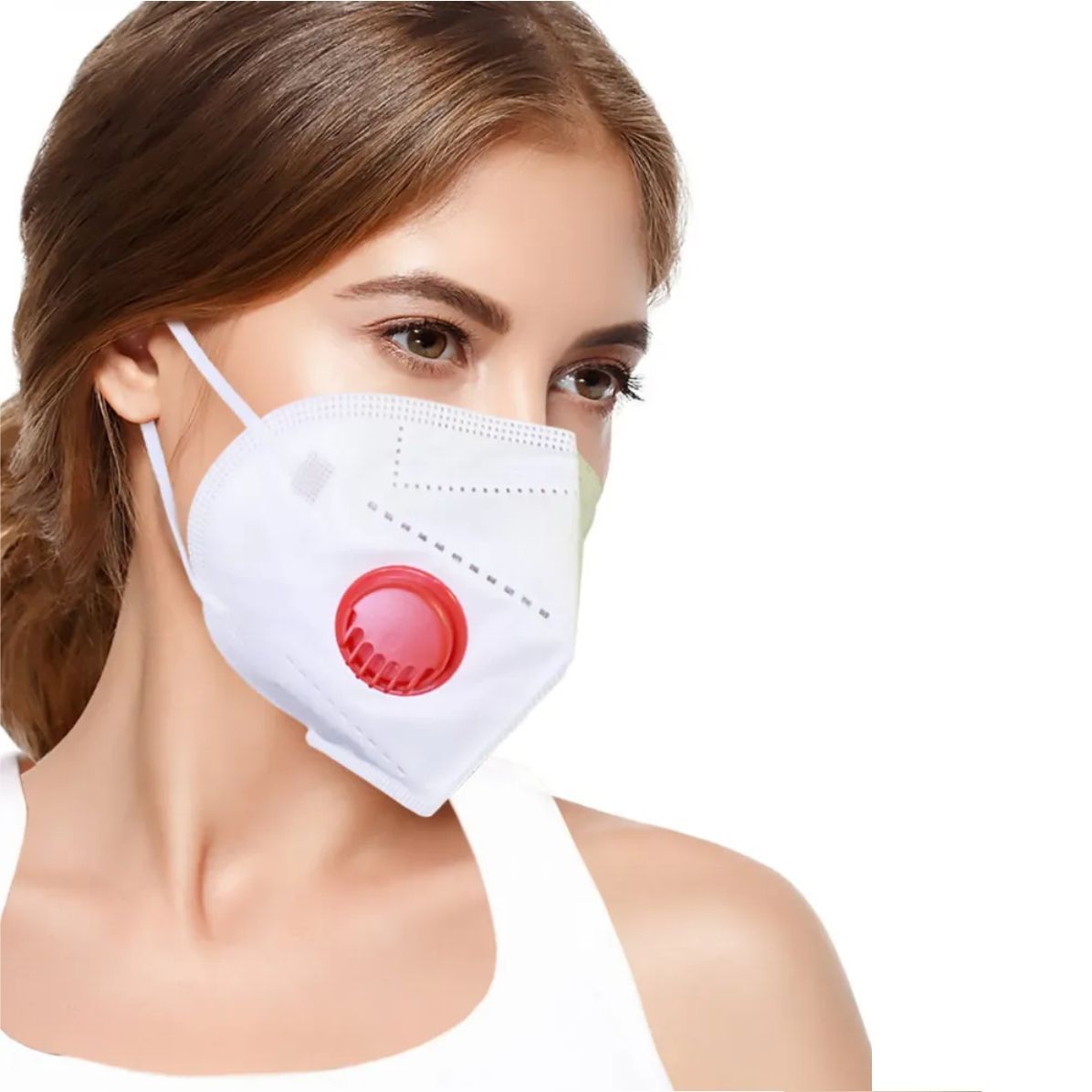 KN99 Респиратор профессиональный с клапаном, FFP3, размер Универсальный ...