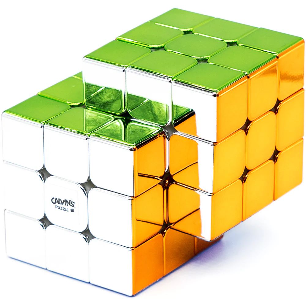 Двойной Кубик рубика 3x3 Calvins Puzzle Double Cube III Metallic