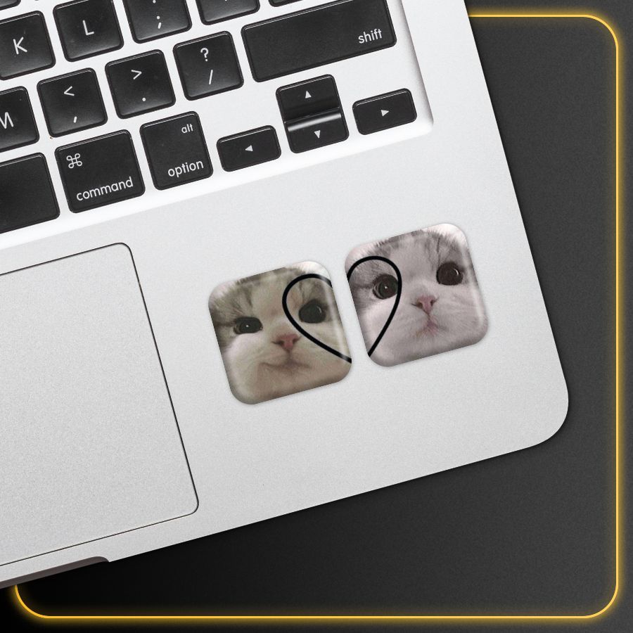 3D стикеры на телефон Котики мемы. Объемные 3д наклейки аниме на чехол ...