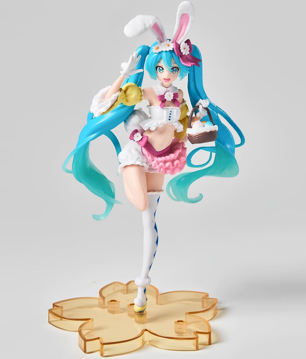 miko 　ジェンヌ・23区6点セット Фигурка Мику Хацунэ кролик / Miku Hatsune Bunny (23см,пакет