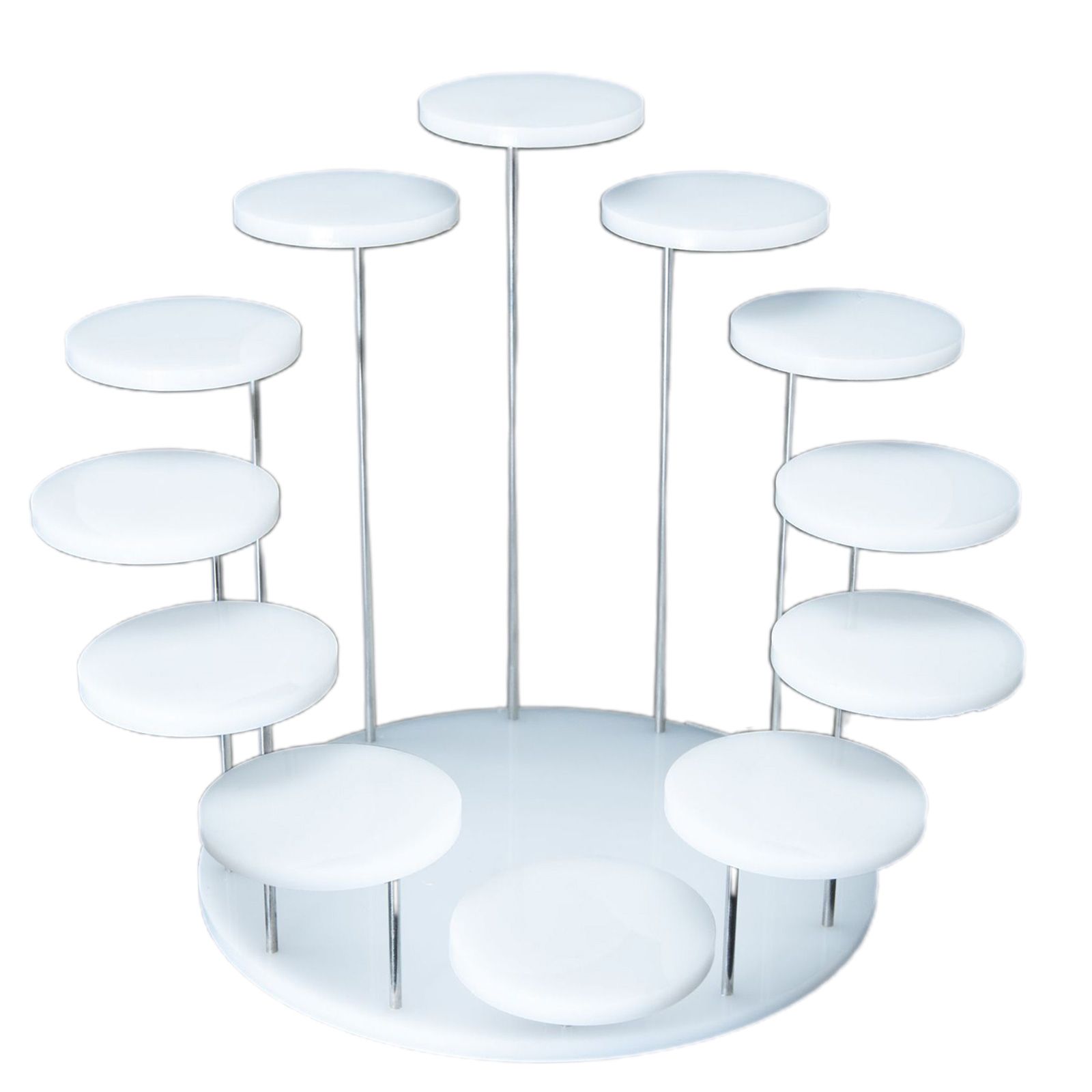 Акриловаяподставкадляювелирныхизделий,многослойнаястойкаторта,десерта,кольцо,держательожерелья