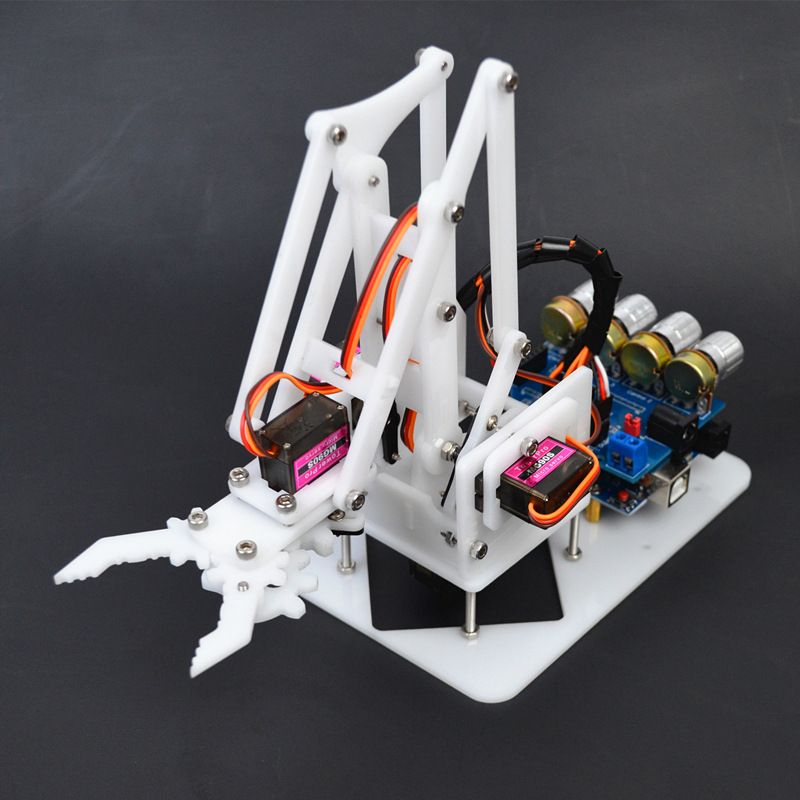 Набор для сборки и моделирования на базе Arduino UNO "Робот-манипулятор ...