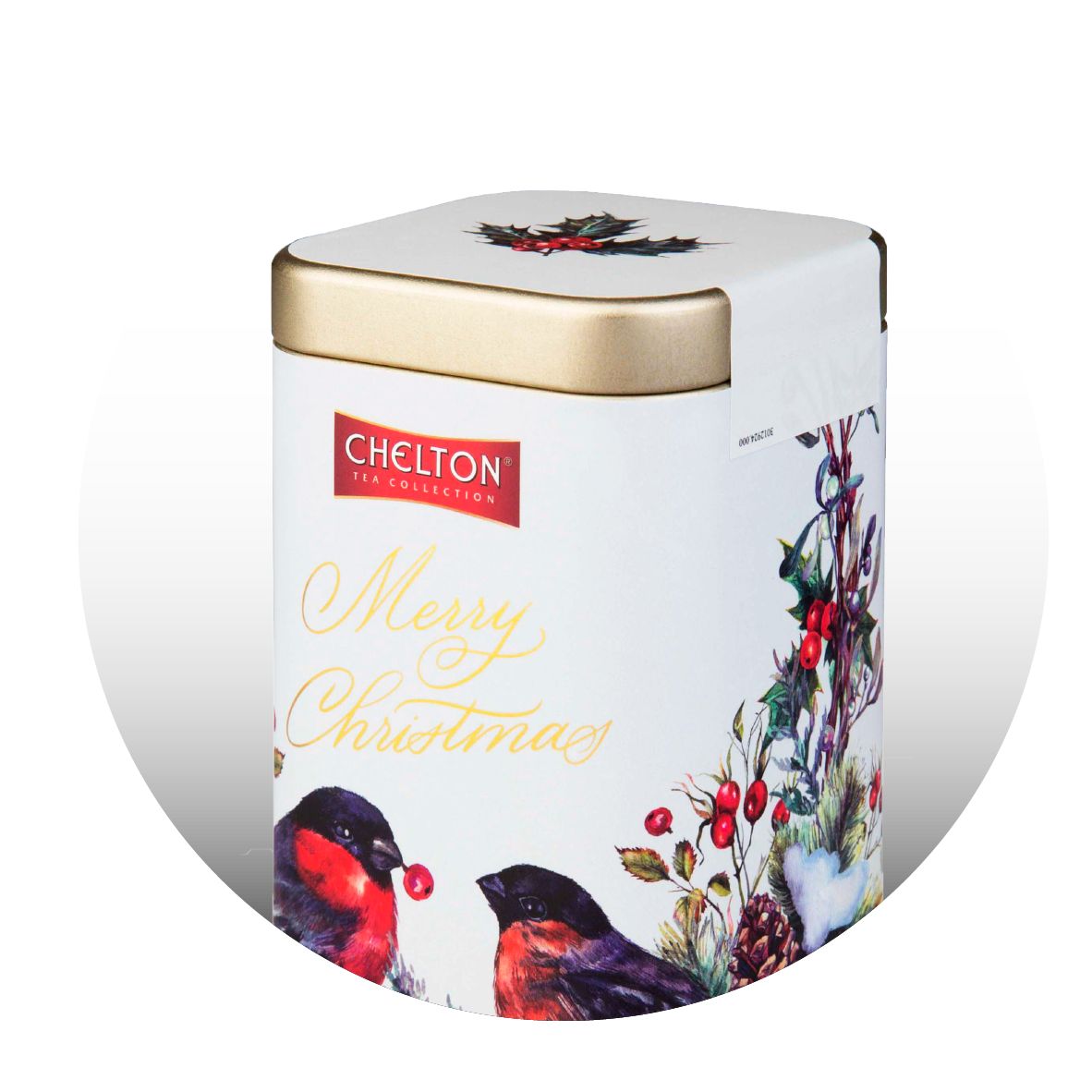 Чай черный листовой подарочный Chelton "Снегири", ж/б,100 г - купить с ...