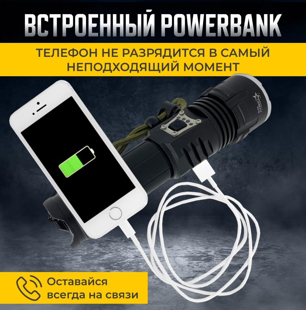 фонарик ручной; фонарик аккумуляторный светодиодный ручной мощный ...