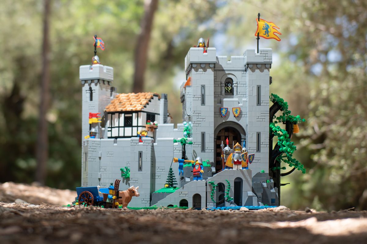 Лего Icons серия, LEGO Конструктор, лего 10305 Lion Knights Castle ...