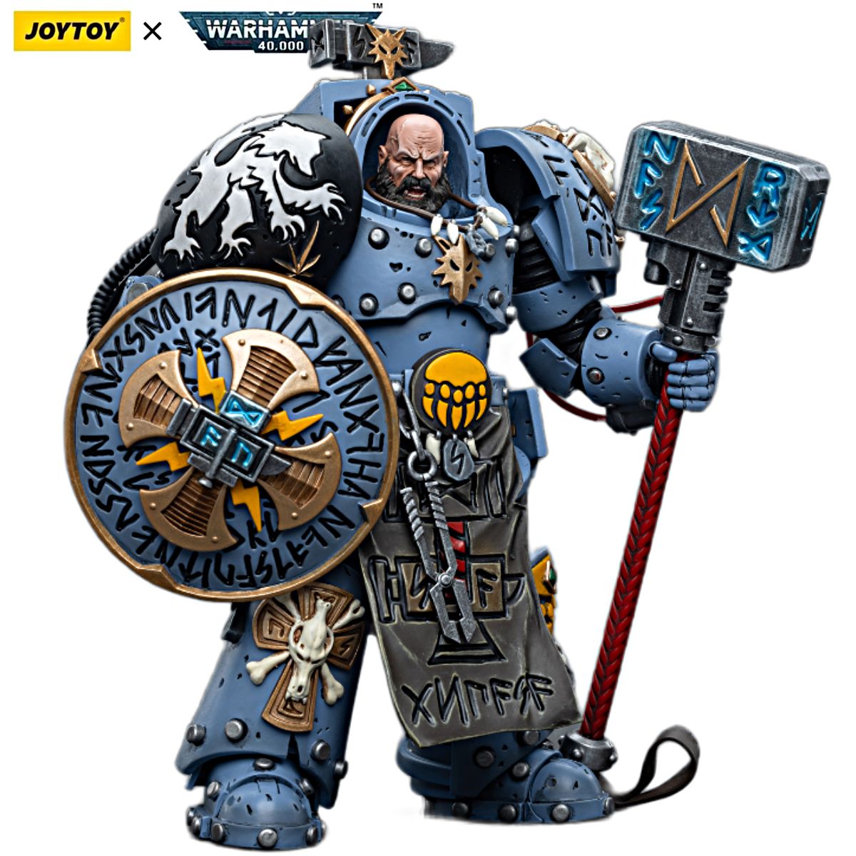 Подвижная фигурка JOYTOY Warhammer 40000 1/18 Космические волки