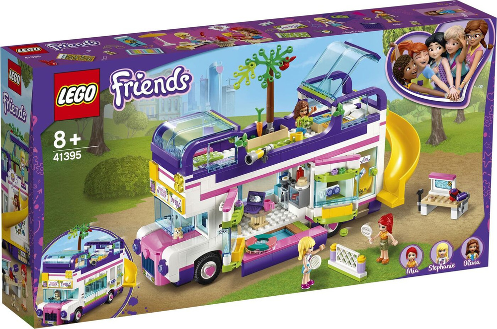 Lego friends fun bus sale