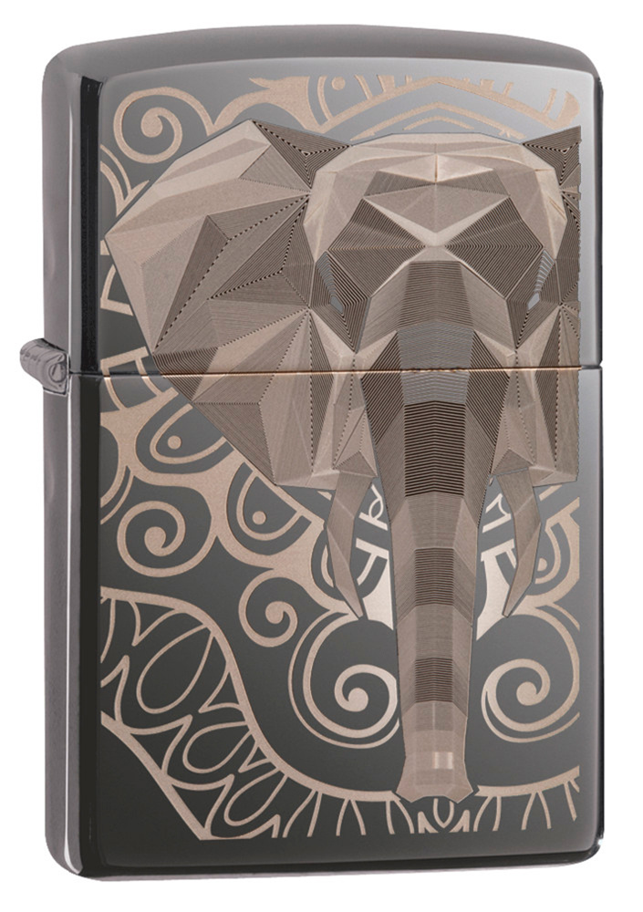 Зажигалка бензиновая ZIPPO Elephant Fancy Fill Design #1