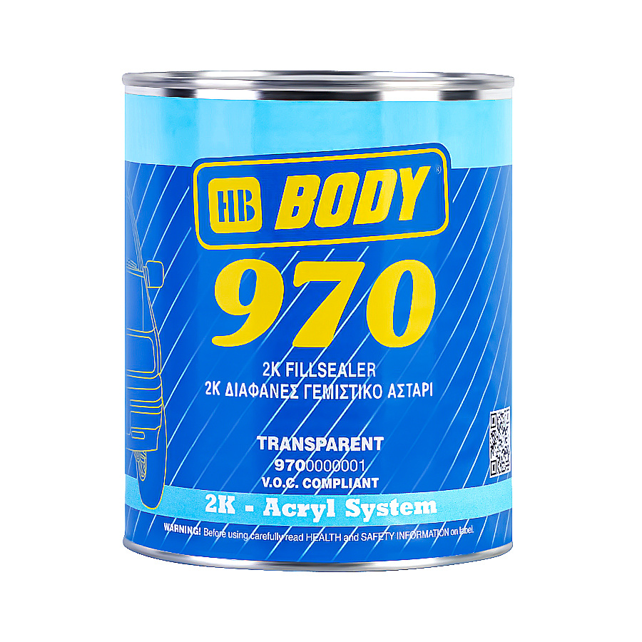 9700000001 Грунт-наполнитель Body 970 2К (1л)