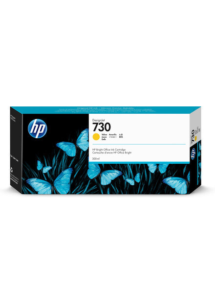 Картридж HP 730 - P2V70A струйный картридж HP (P2V70A) 300 мл, желтый  #1