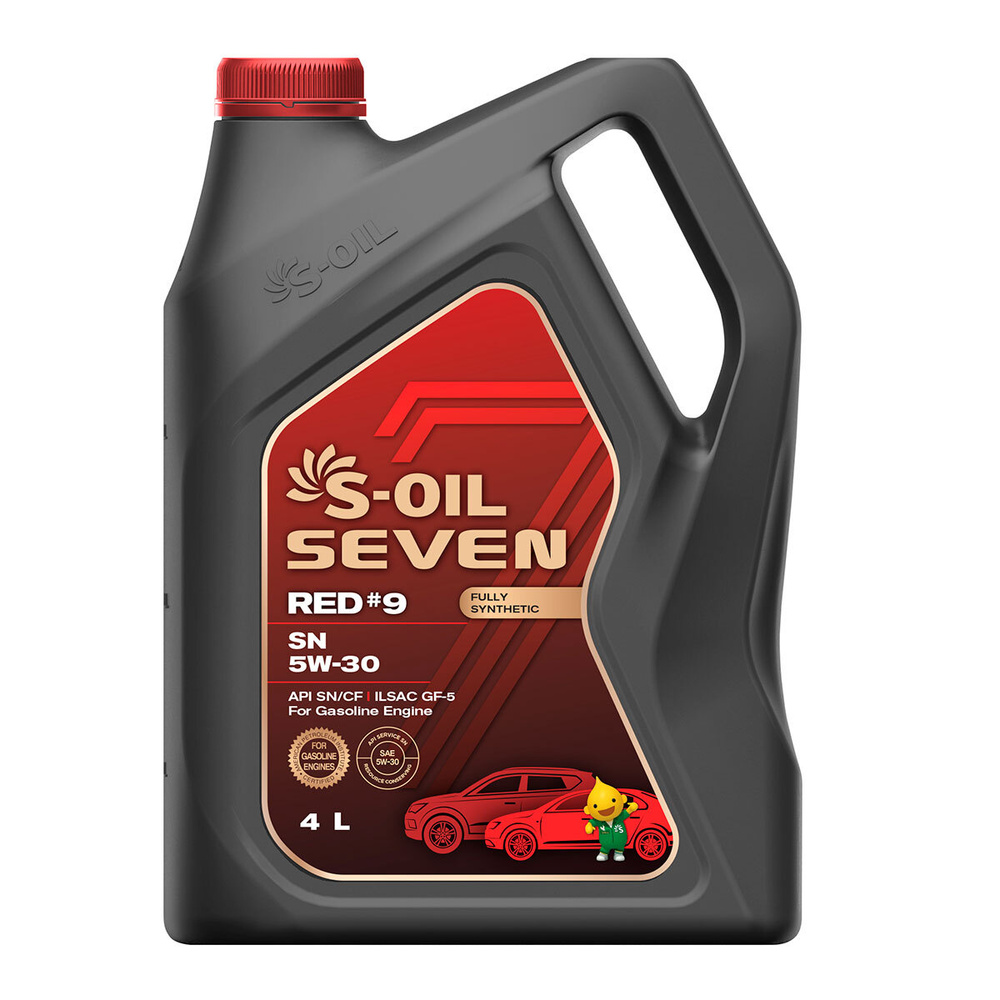 S-OIL SEVEN 5W-30 Масло моторное, Синтетическое, 4 л #1