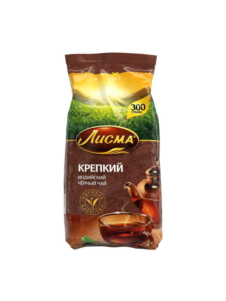 Чай листовой черный Лисма Крепкий, 300г - купить с доставкой по ...