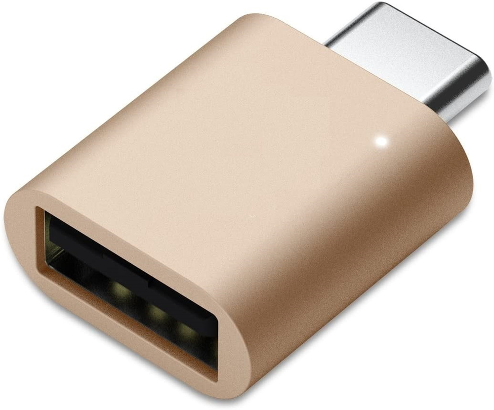Переходник USB Type C (выход) M - USB 3.0 (вход) F для iPhone 15, KS-is ...