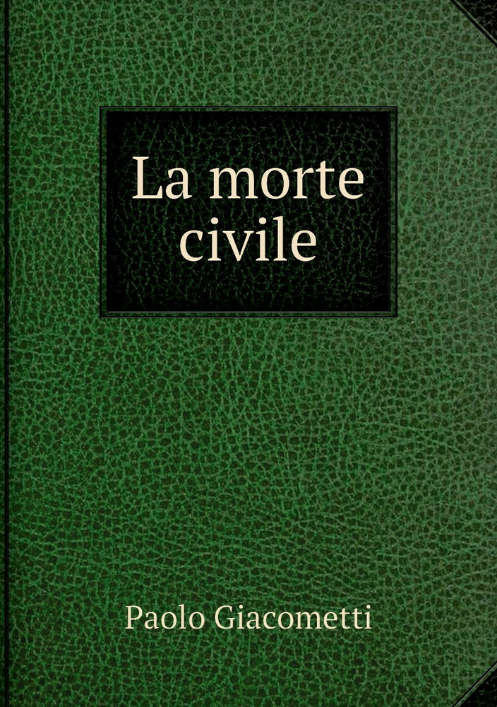 La morte civile купить с доставкой по выгодным ценам в интернет