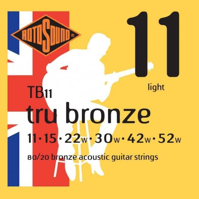 ROTOSOUND TB11 STRINGS 80/20 BRONZE струны для акустической гитары #1