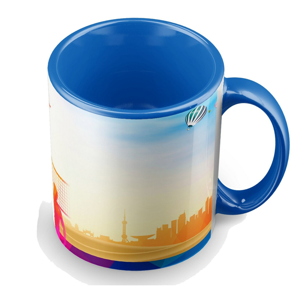 Кружка "Волейбол спорт(спортивная, спортивное, олимпийские игры, мяч ...