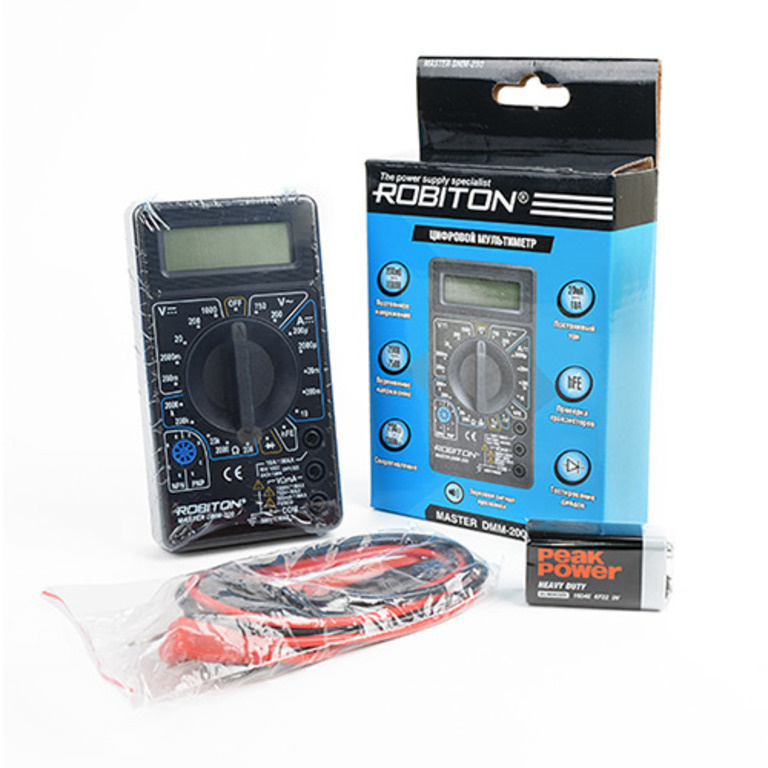 Мультиметр Robiton Master DMM-200 #1