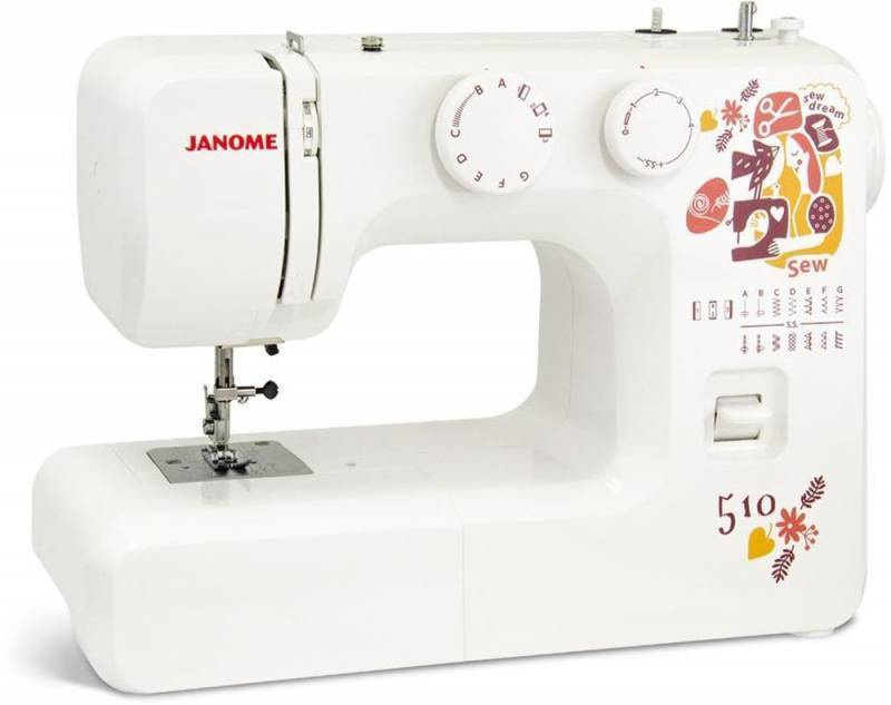 Швейная машина Janome Sew dream 510 белый #1