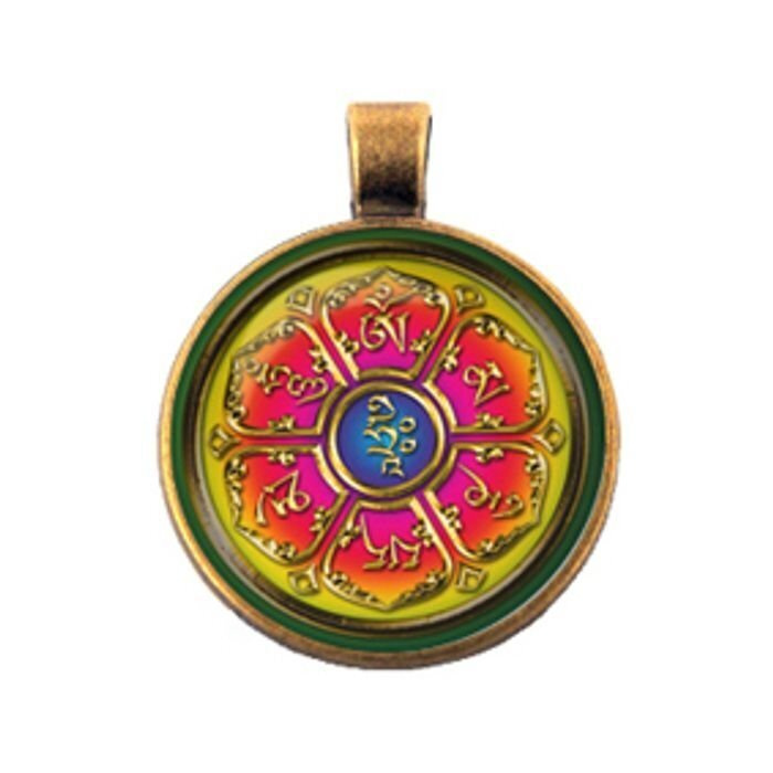 Амулет Бронзовая коллекция Ом Мани Падме Хум - купить с доставкой по ...