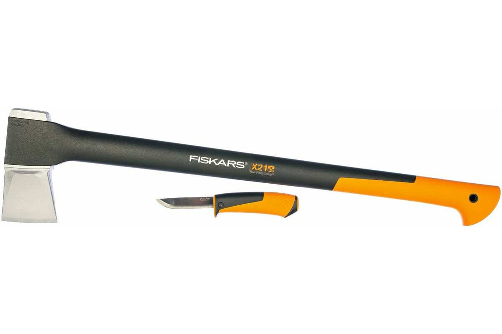 Набор FISKARS топор X21 + универсальный нож #1