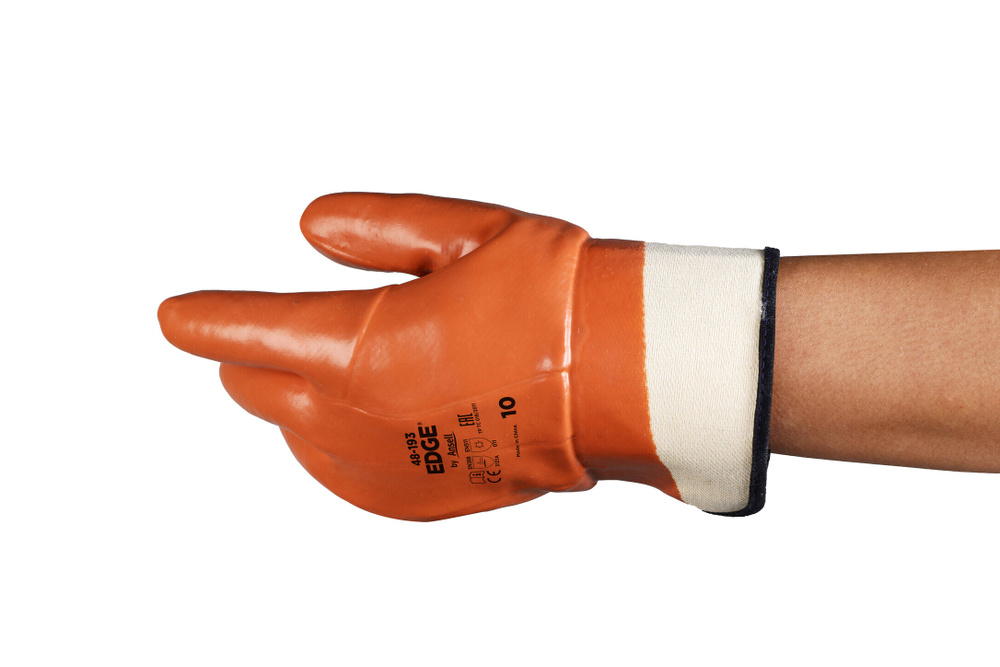 Перчатки Ansell от механических повреждений, зимние EDGE 48-193-9  #1