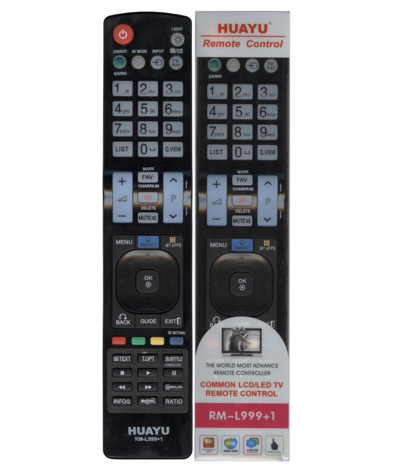 Пульт ДУ HUAYU RM - L999+1 LCD TV 3D - купить по выгодной цене в ...